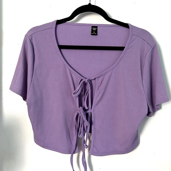 Two Piece Biker Short Set - Picture 3 of 4